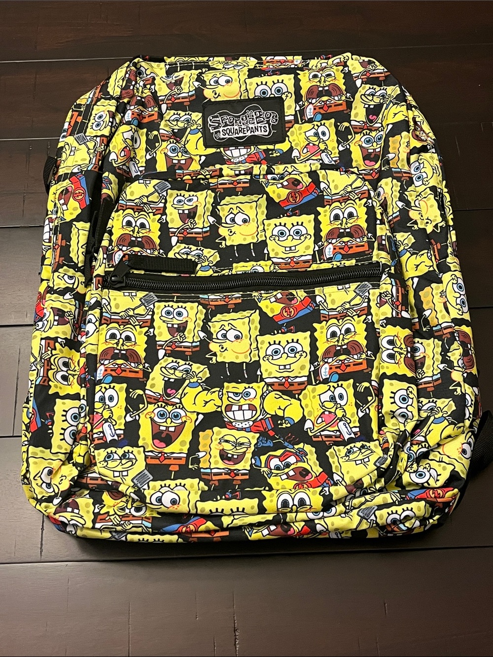 Mad Engine SpongeBob Square Pants Backpack Book Bag new Laptop Sleeve